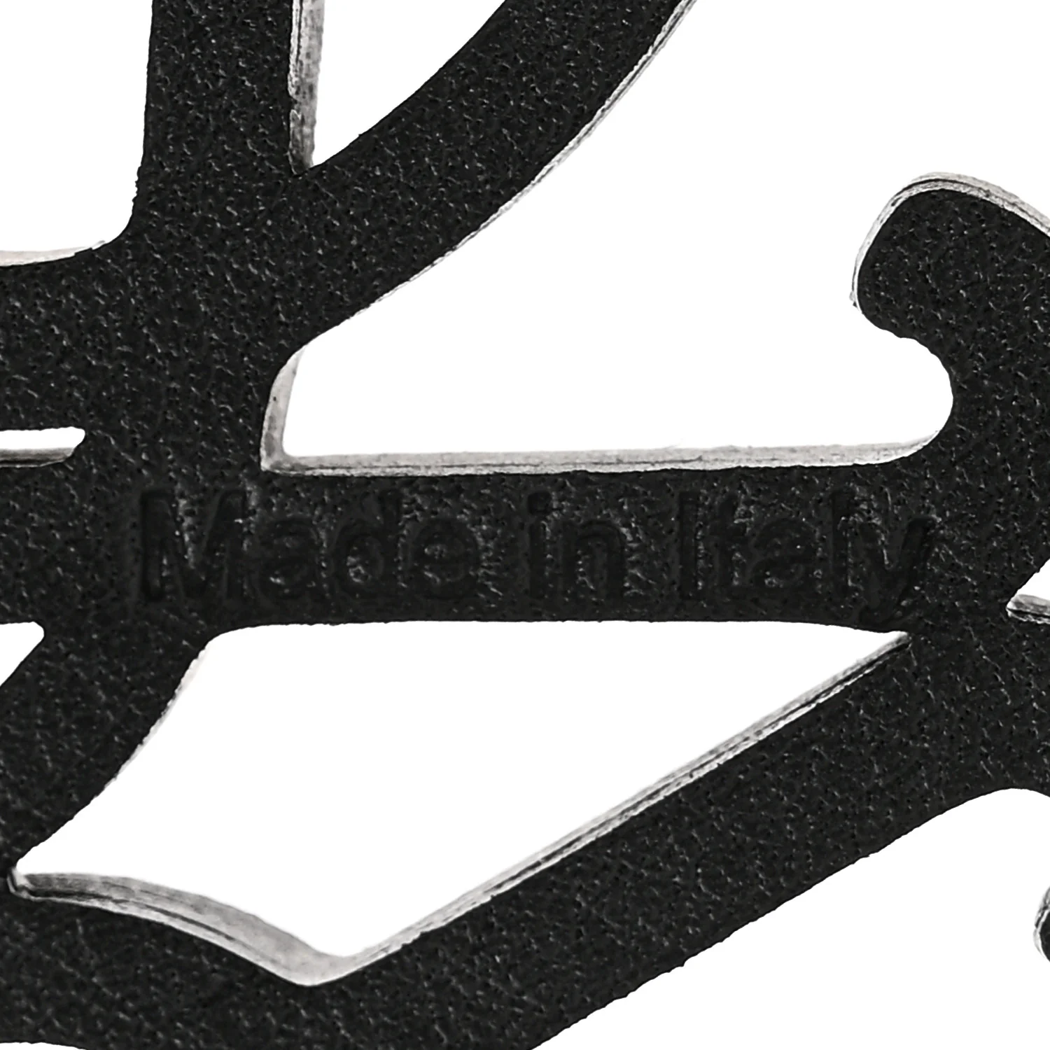 Calfskin Anagram Bag Charm Key Holder Avocado - Image 4