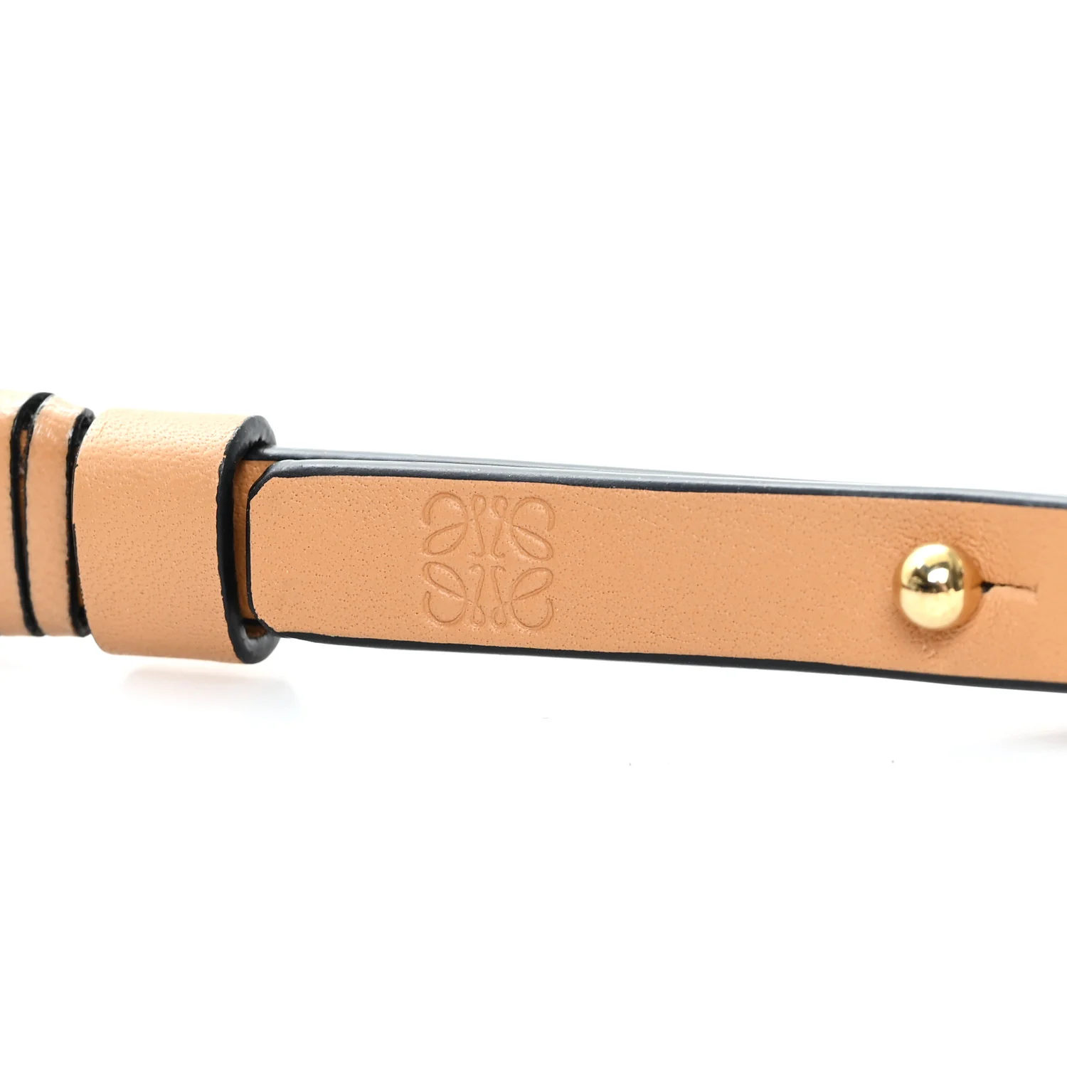 Calfskin Arrow Short Strap Brown - Image 5