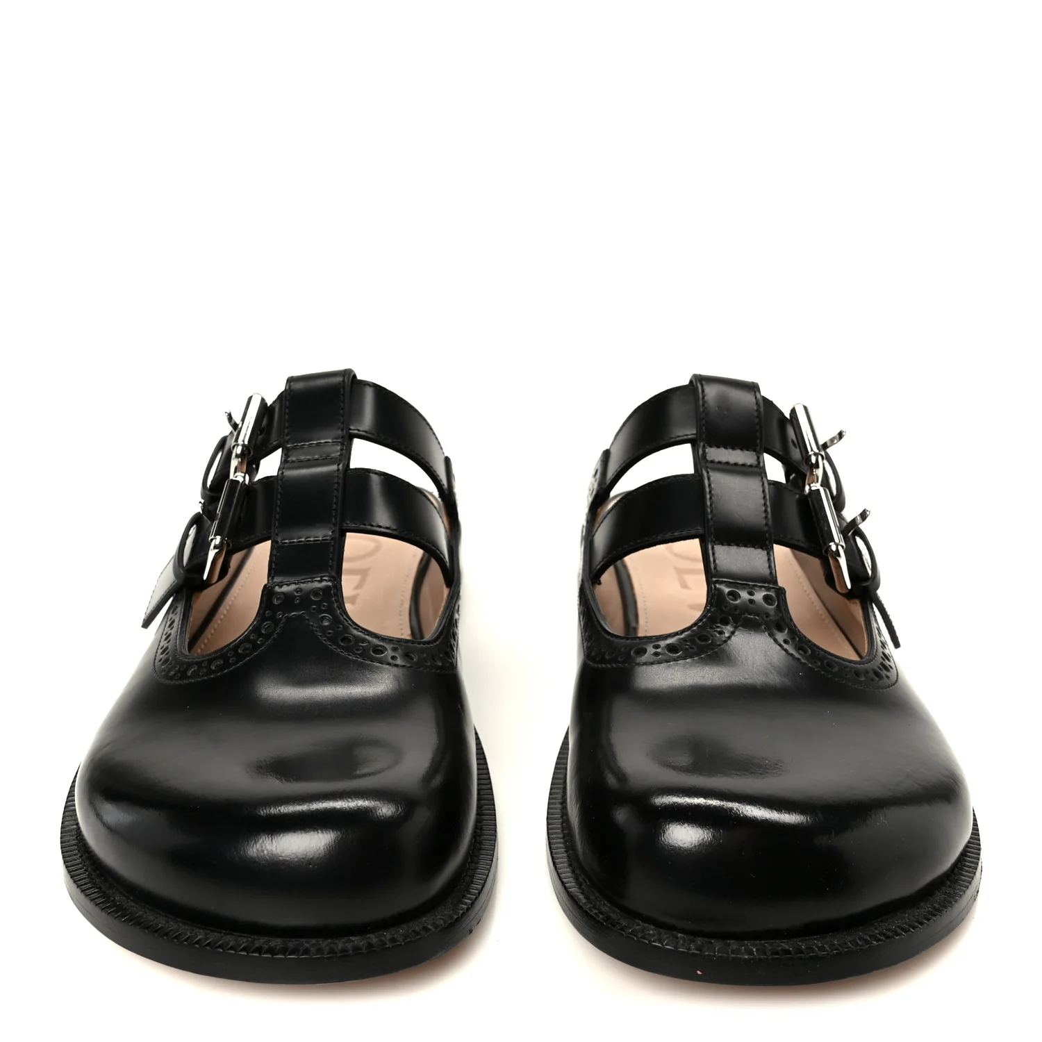 Calfskin Campo Mary Jane Mule 39 Black - Image 3