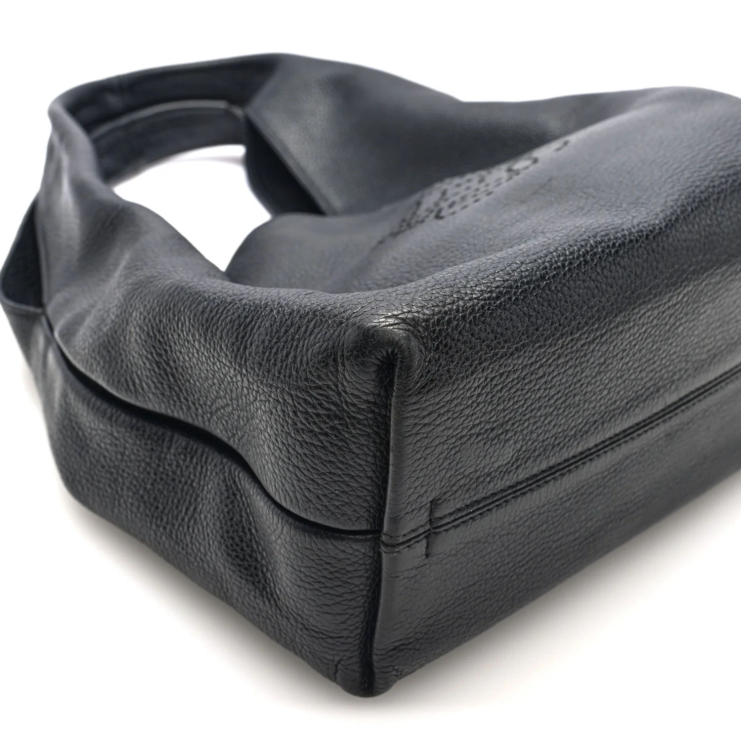 Calfskin Dunas Hobo Black - Image 7