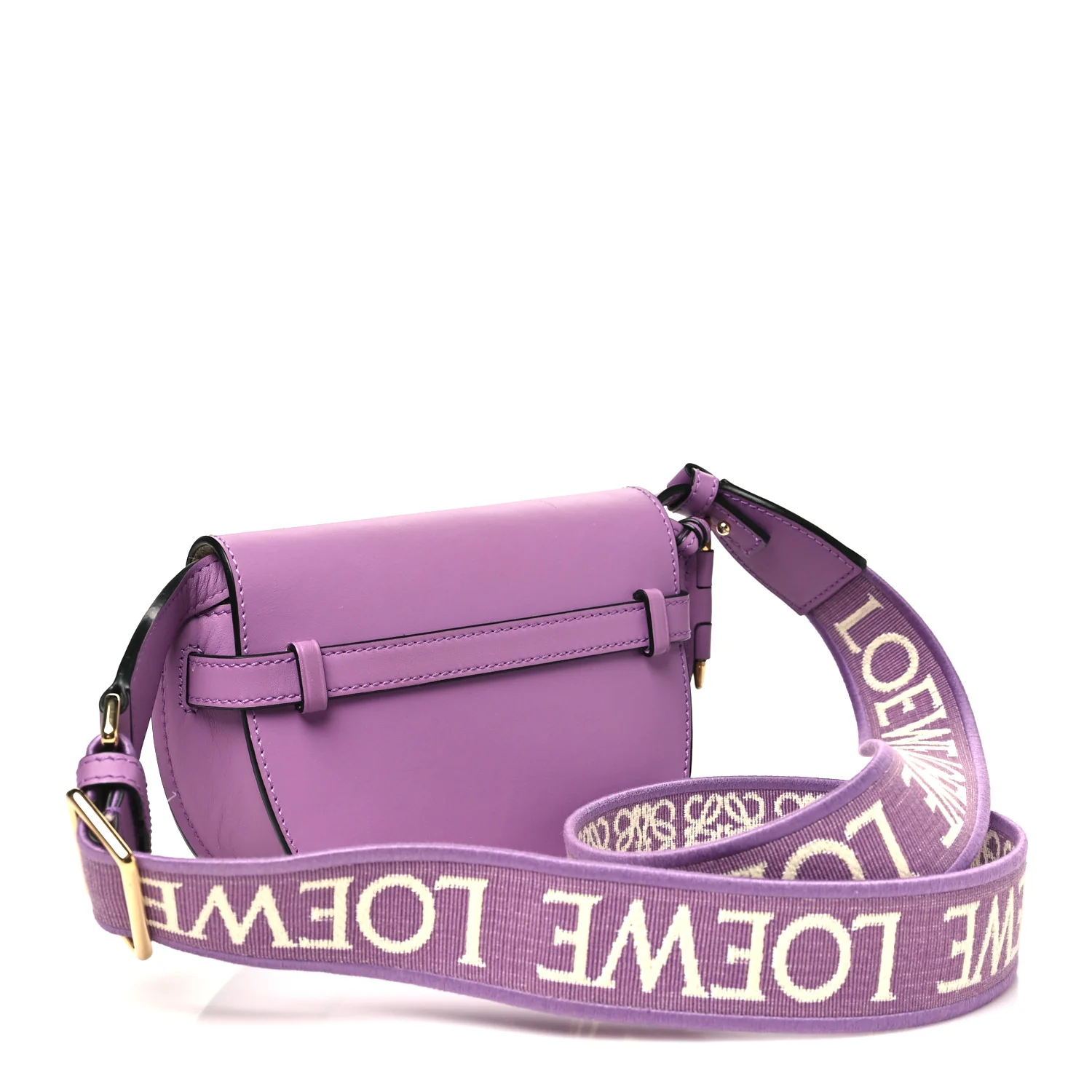 Calfskin Jacquard Mini Gate Dual Bag Guimauve - Image 3
