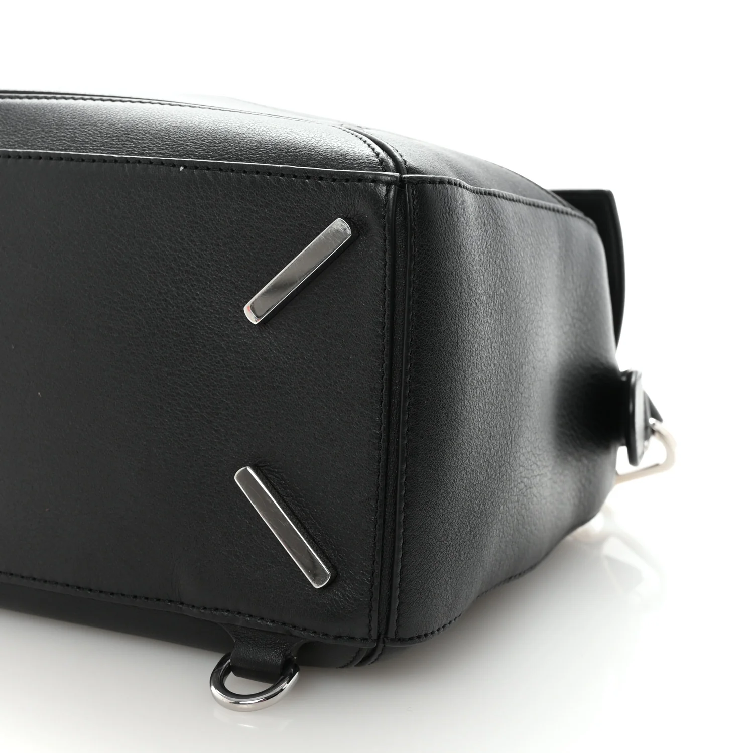 Calfskin Medium Puzzle Bag Black - Image 9
