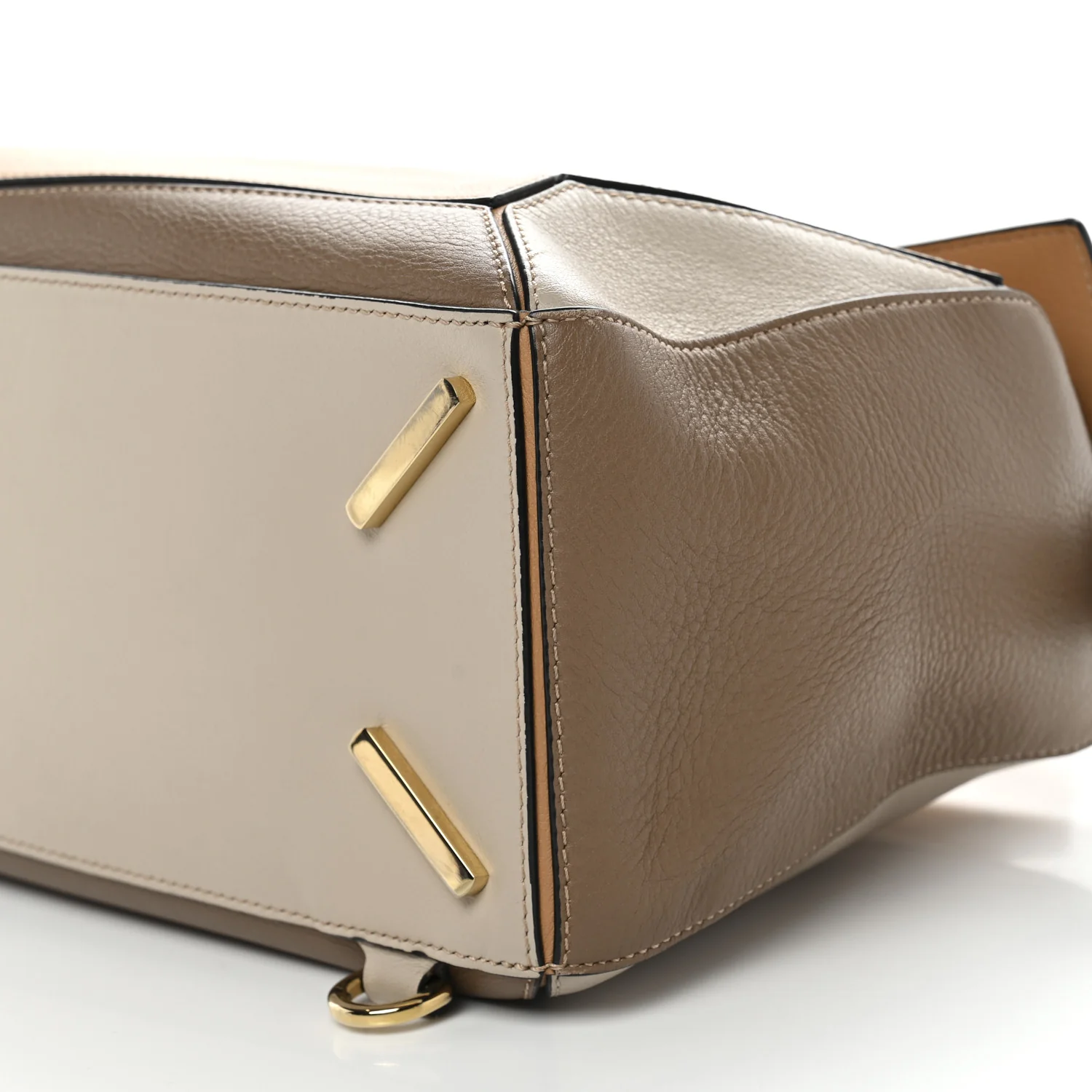 Calfskin Medium Puzzle Bag Warm Desert Mink - Image 10