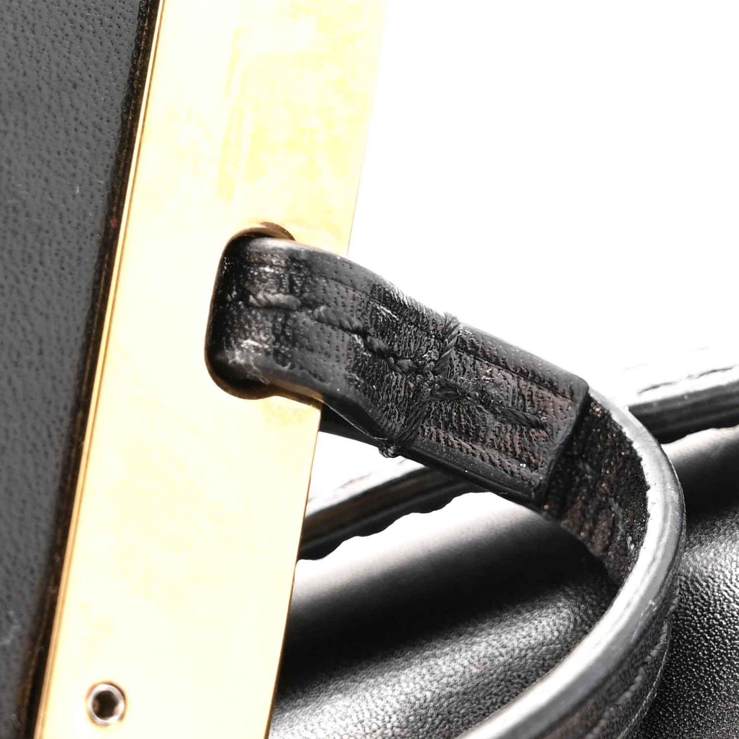 Calfskin Mini Barcelona Shoulder Bag Black - Image 14