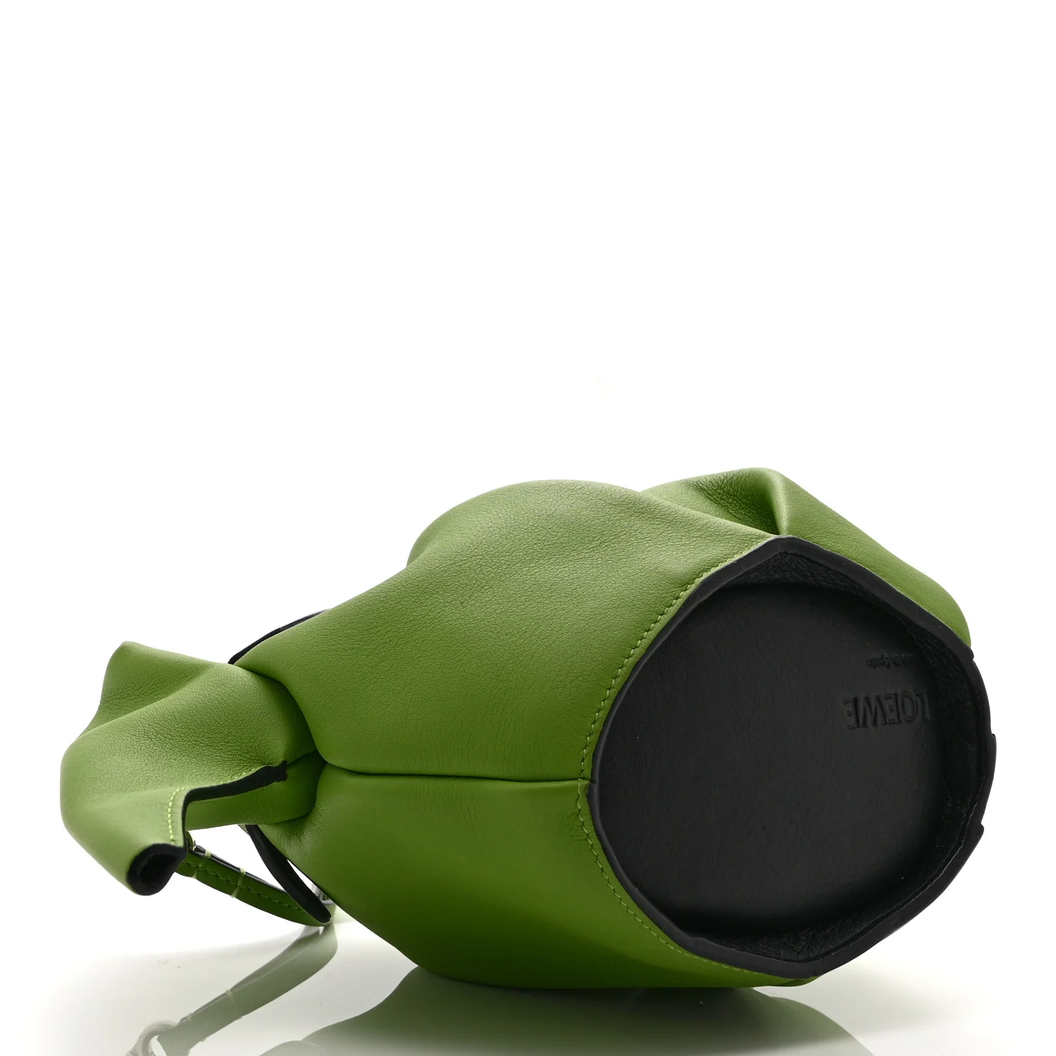 Calfskin Mini Elephant Crossbody Bag Apple Green - Image 4