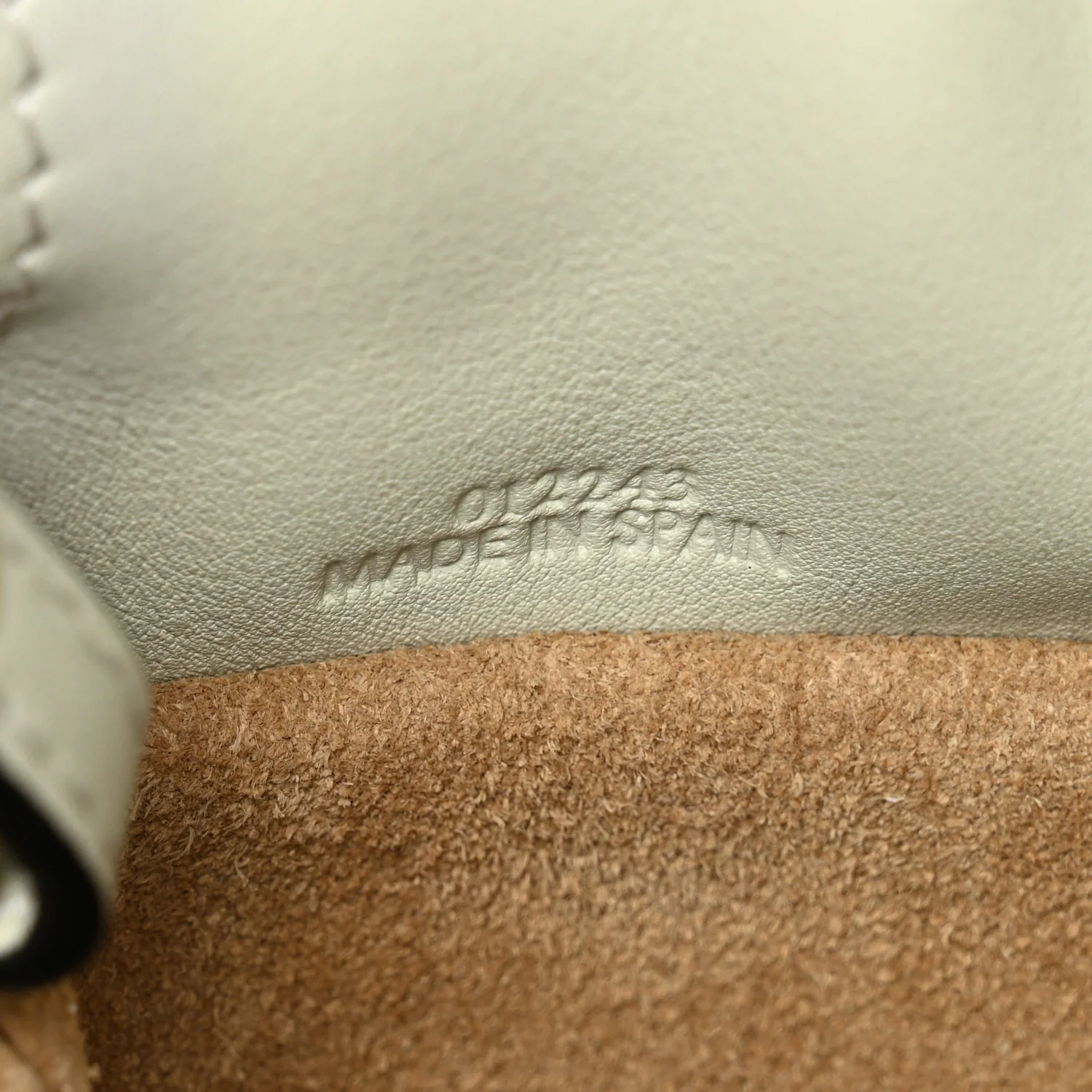 Calfskin Mini Flamenco Knot Clutch Light Celadon - Image 7