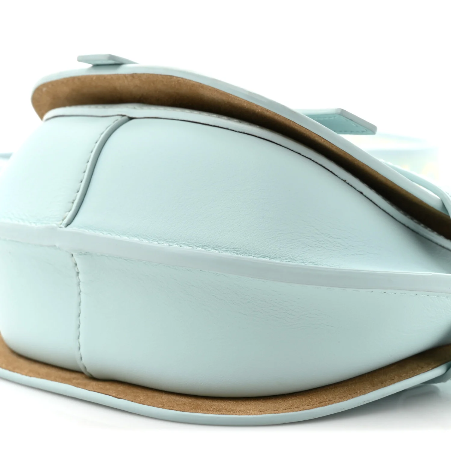 Calfskin Mini Gate Dual Bag Abyss Blue - Image 9