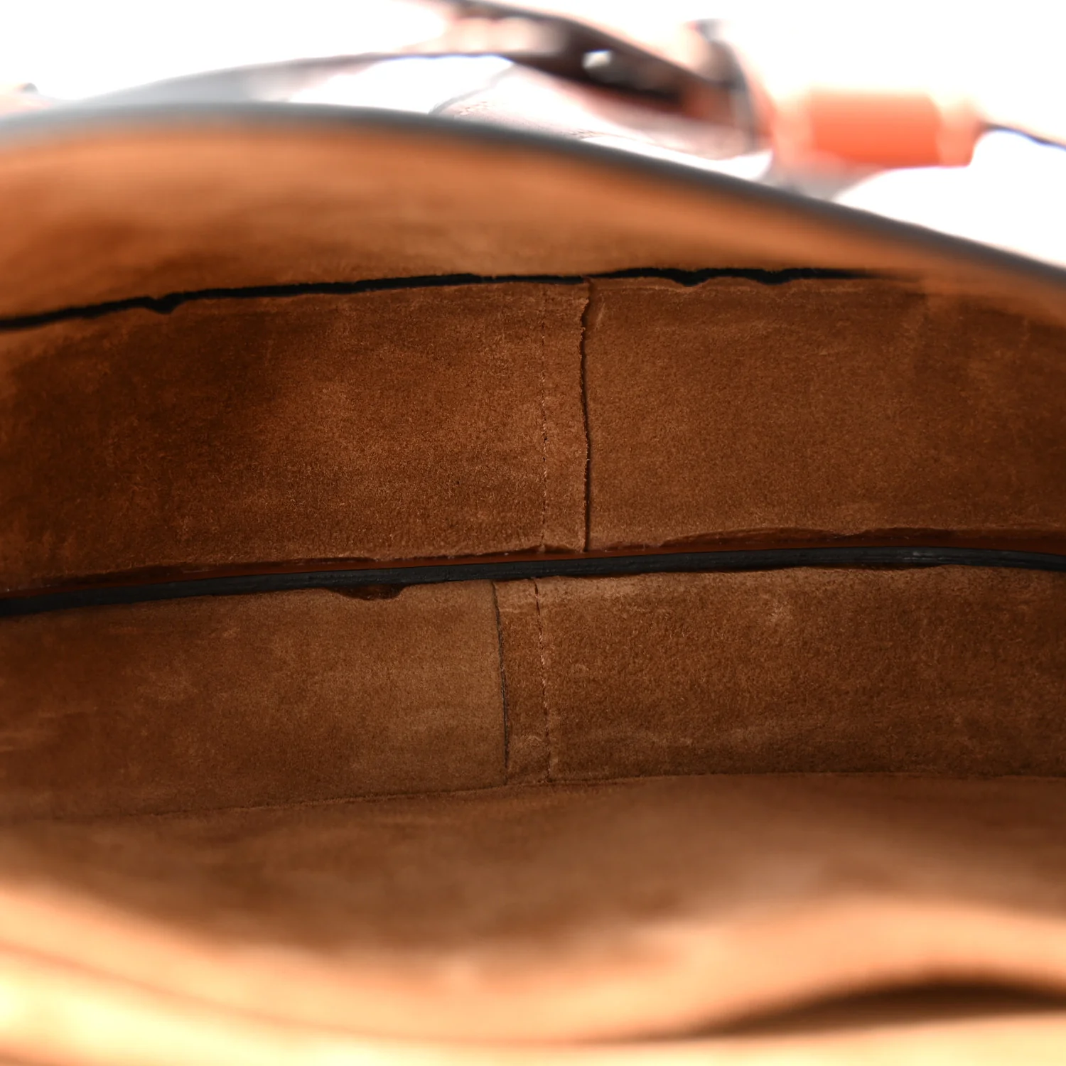 Calfskin Mini Gate Dual Bag Tan - Image 5