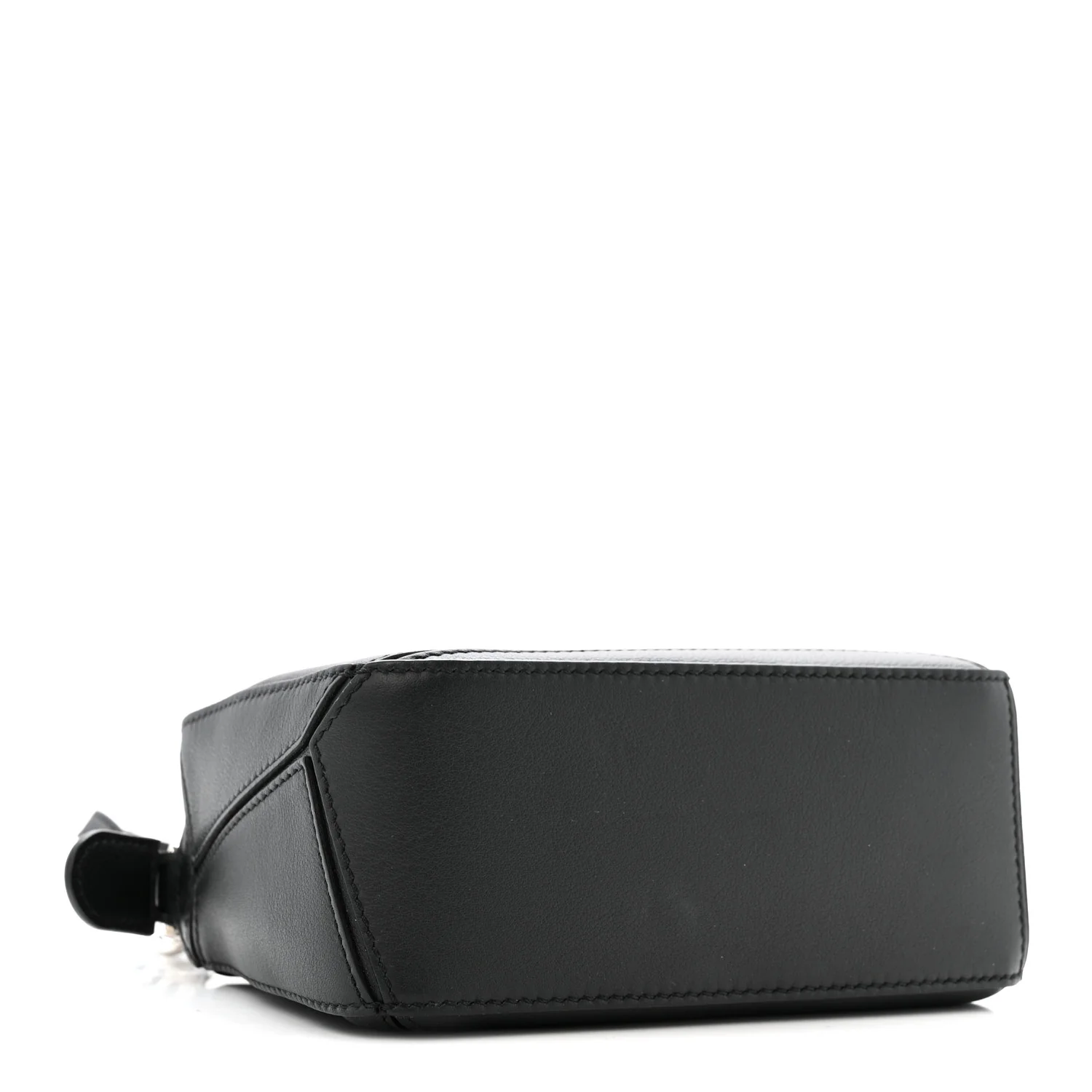 Calfskin Mini Puzzle Bag Black - Image 4