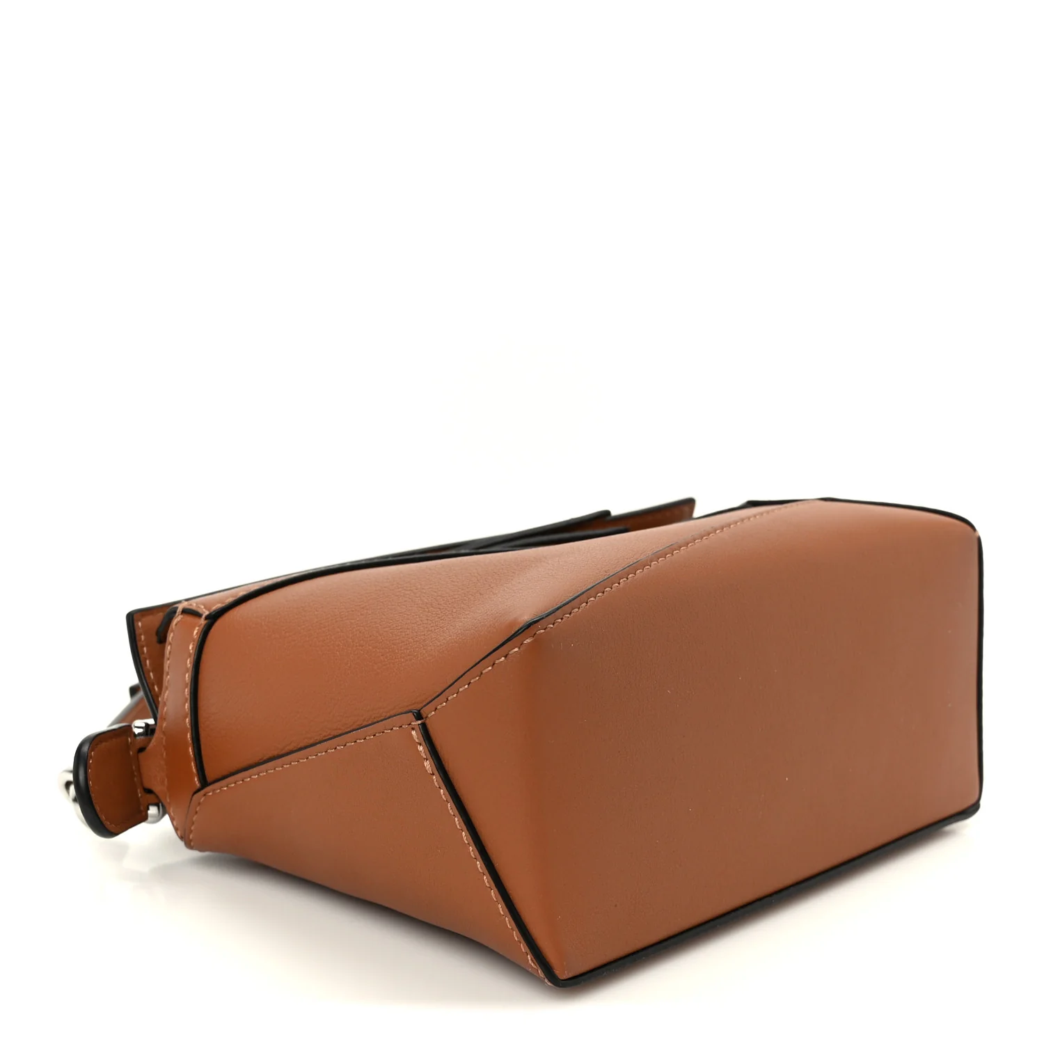 Calfskin Mini Puzzle Bag Tan - Image 4
