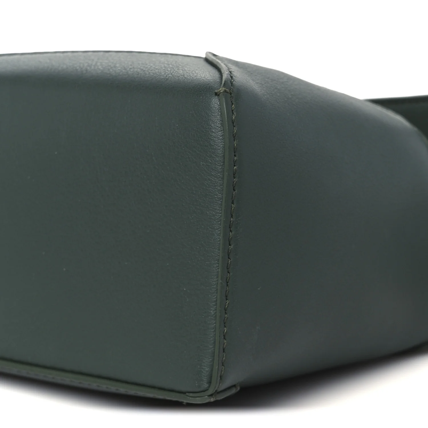 Calfskin Mini Puzzle Edge Bag Vintage Khaki - Image 11