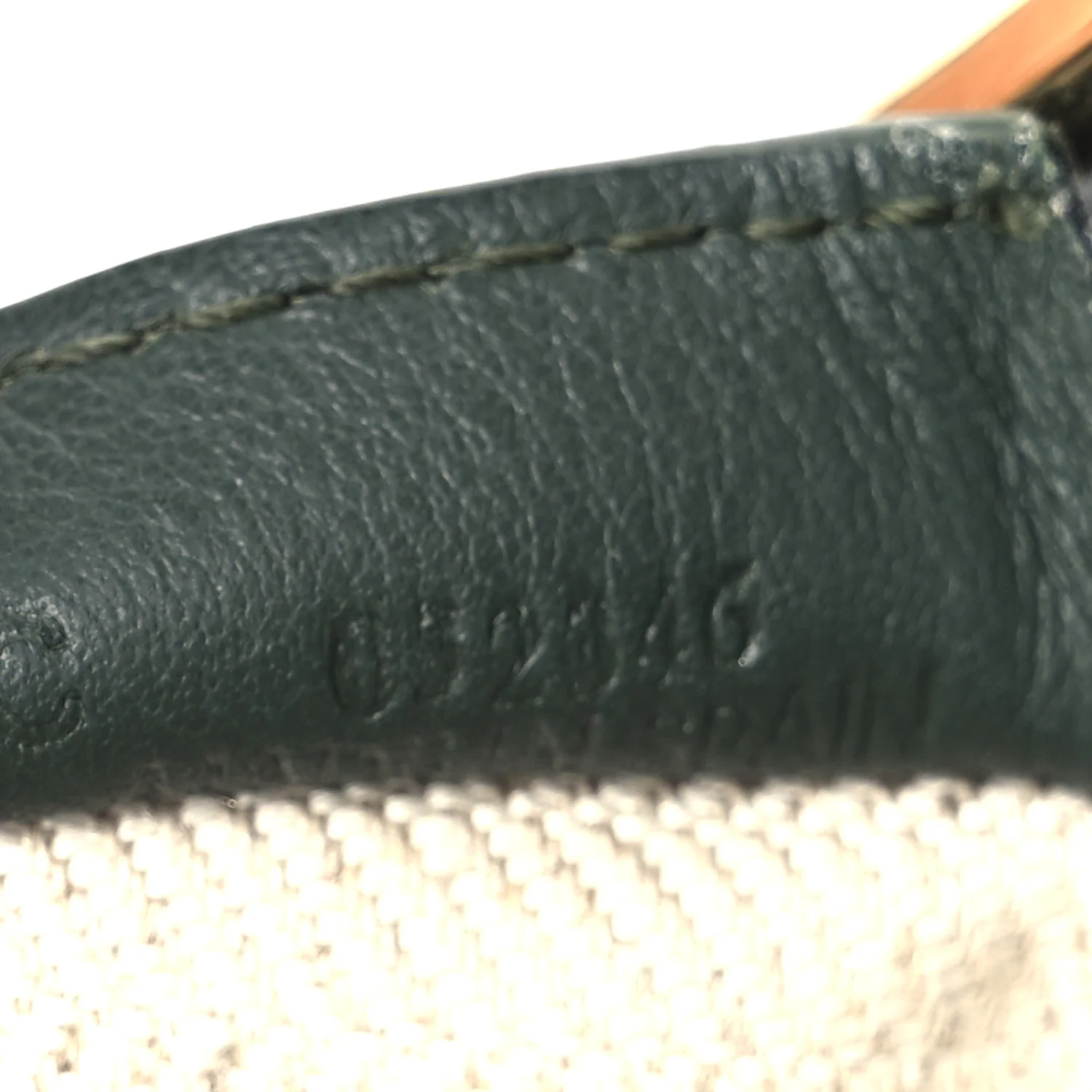 Calfskin Mini Puzzle Edge Bag Vintage Khaki - Image 7