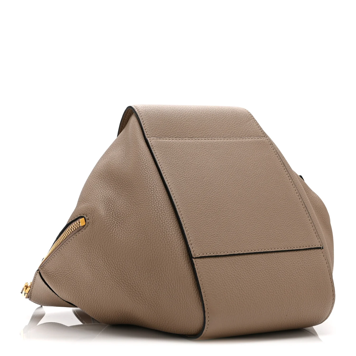 Calfskin Small Hammock Shoulder Bag Sand Mink - Image 4