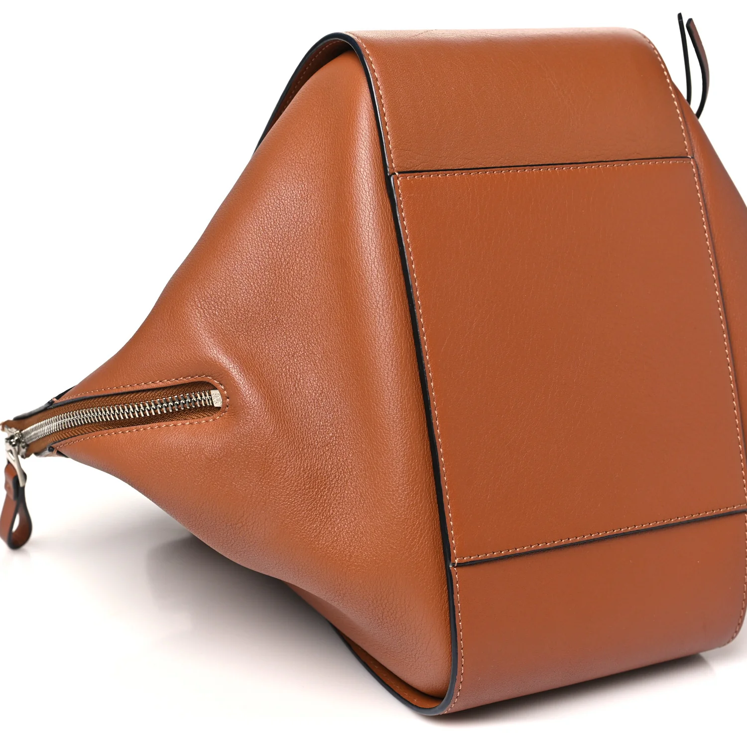 Calfskin Small Hammock Shoulder Bag Tan - Image 9