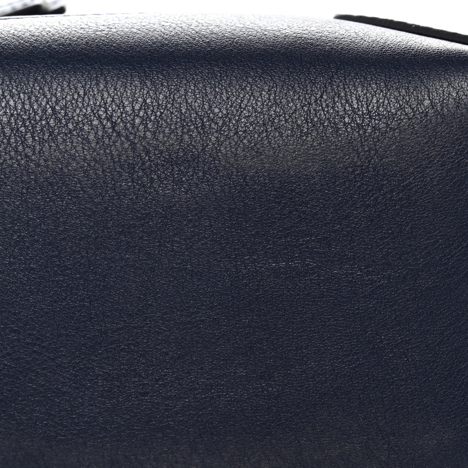 Calfskin Small Puzzle Edge Bumbag Navy Blue - Image 11