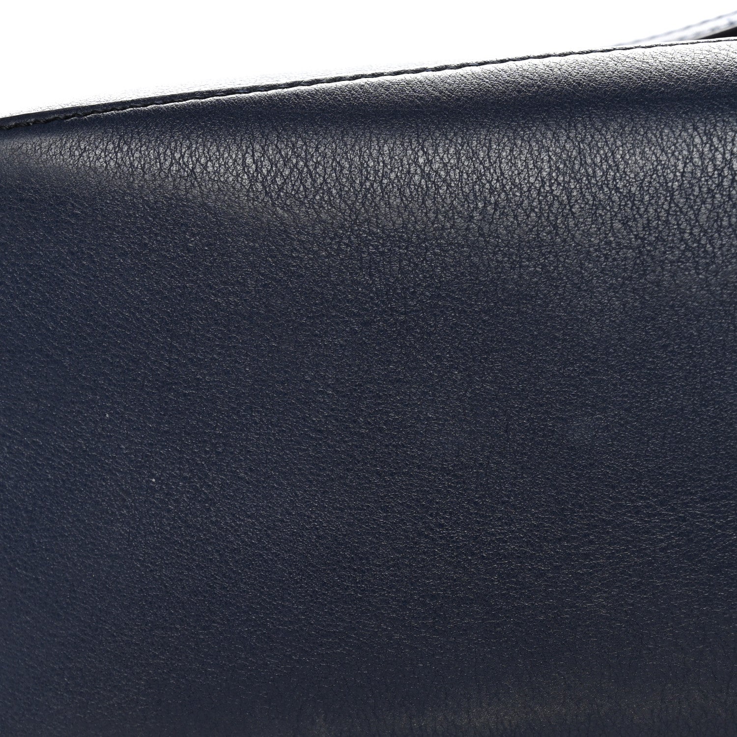 Calfskin Small Puzzle Edge Bumbag Navy Blue - Image 12