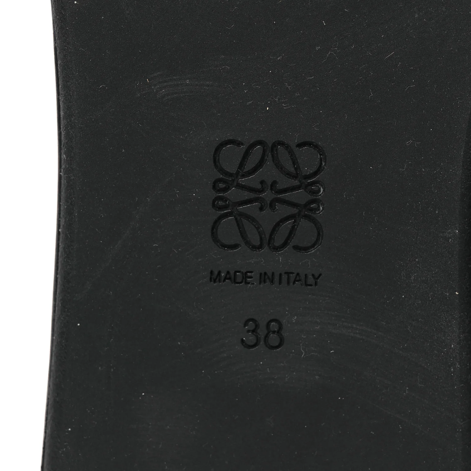 Calfskin Wedge Riding Boots 38 Black - Image 8