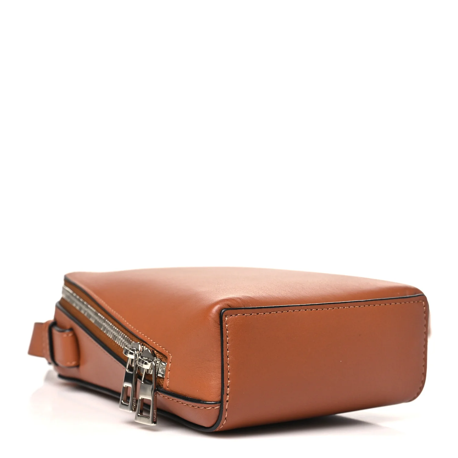 Classic Calfskin Anagram Box Crossbody Tan - Image 4