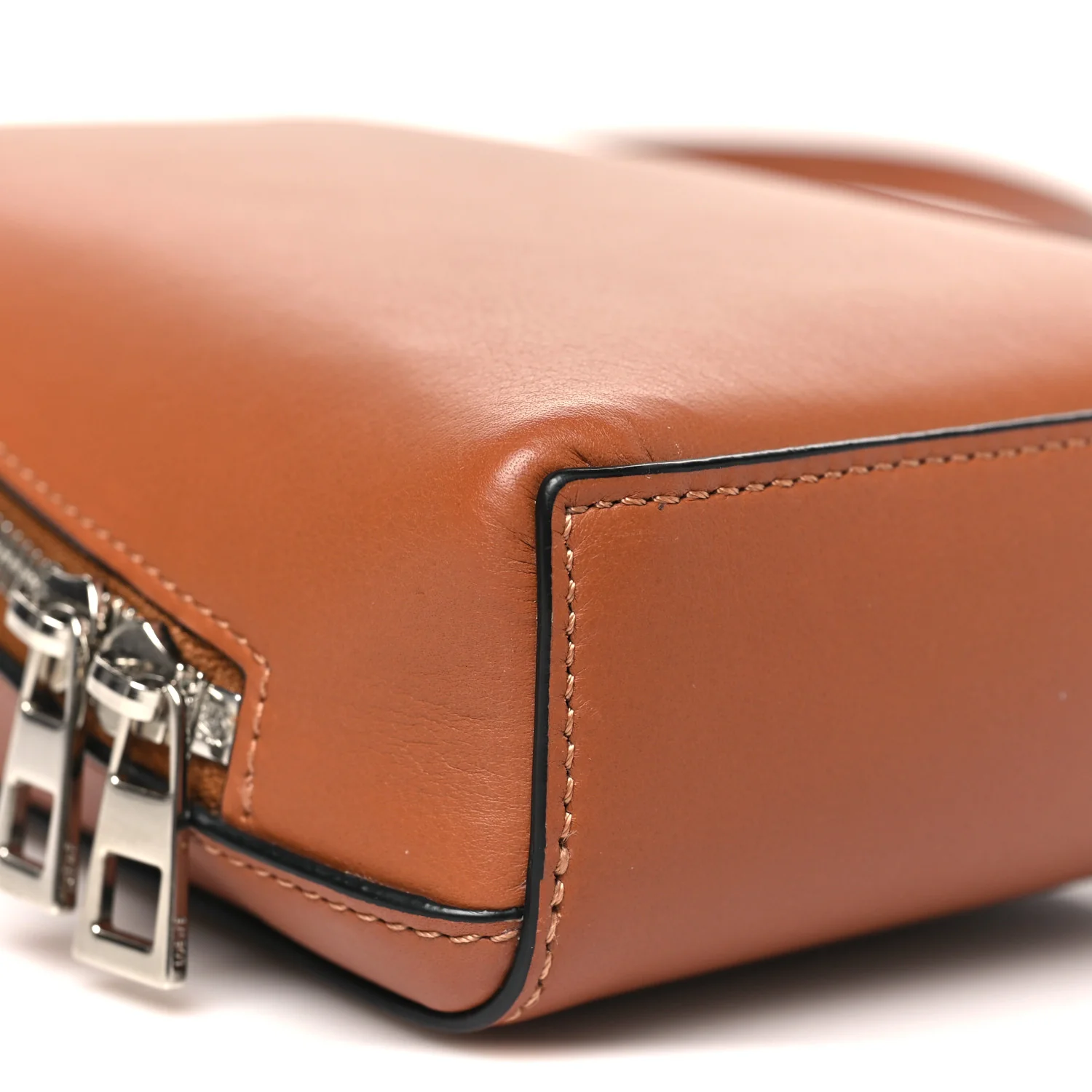 Classic Calfskin Anagram Box Crossbody Tan - Image 8
