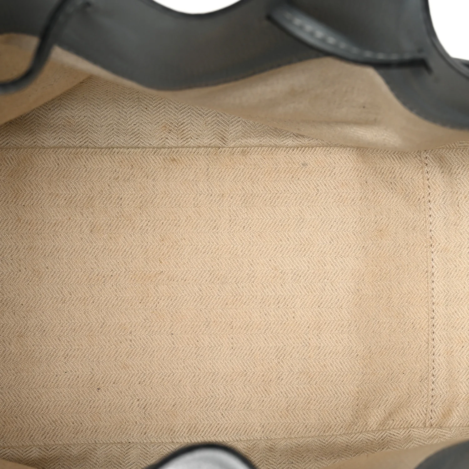 Grained Calfskin Medium Hammock Shoulder Bag Blue - Image 5