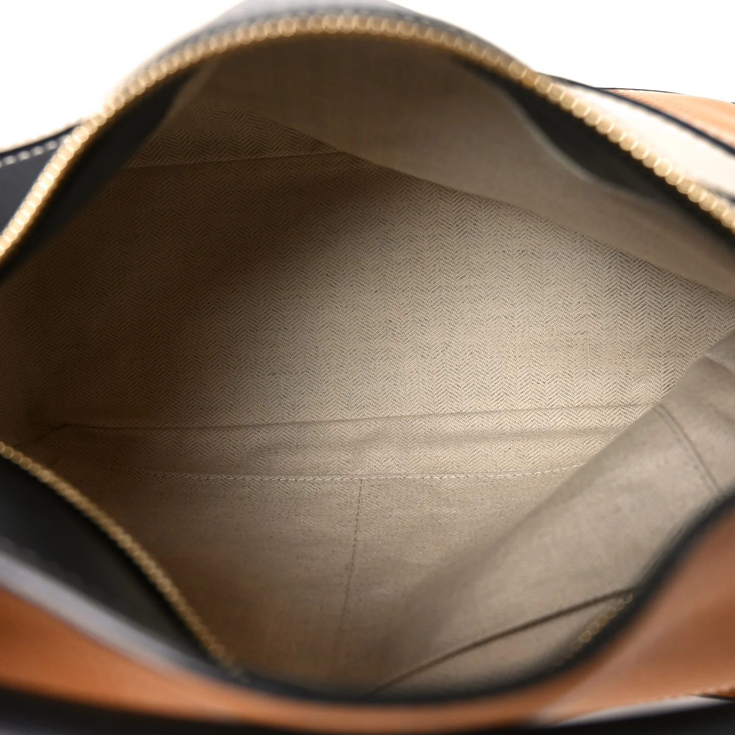 Grained Calfskin Medium Puzzle Bag Amber Light Oat - Image 4