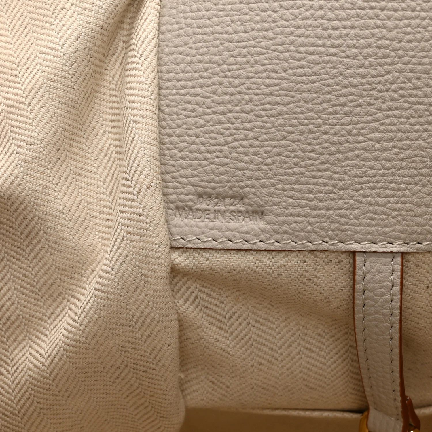 Grained Calfskin Small Hammock Shoulder Bag Light Ghost - Image 7