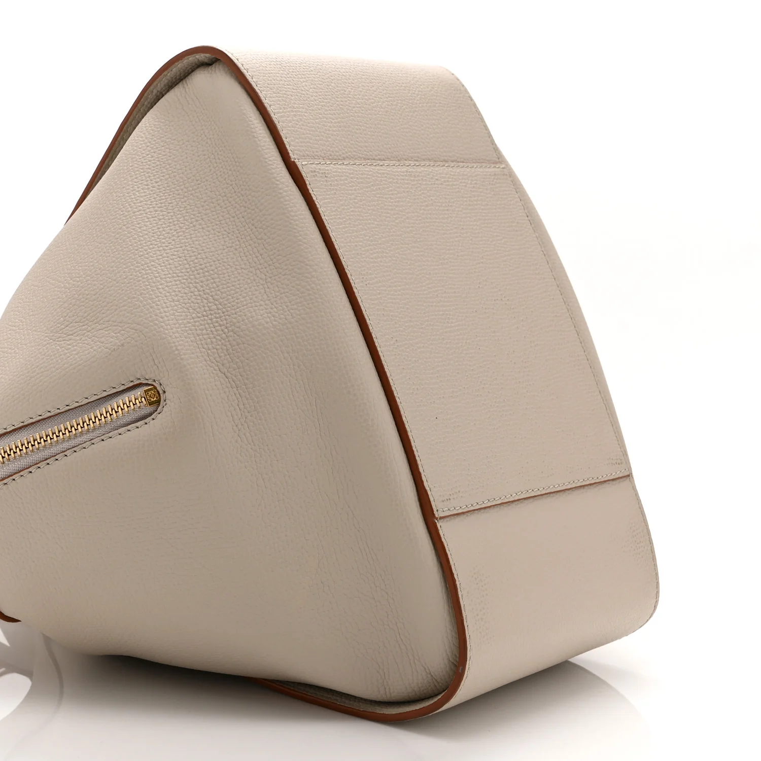 Grained Calfskin Small Hammock Shoulder Bag Light Ghost - Image 9