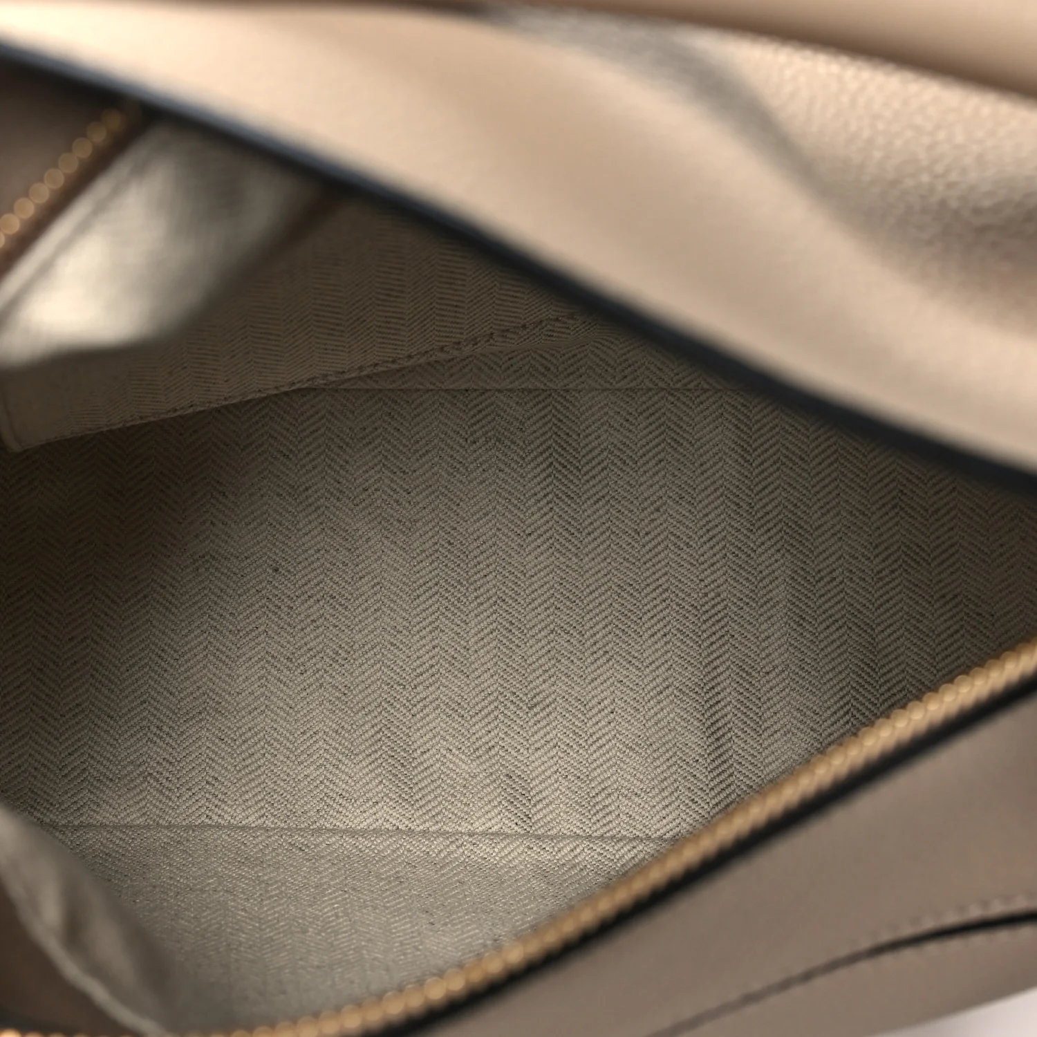 Grained Calfskin Small Puzzle Bag Sand - Image 5