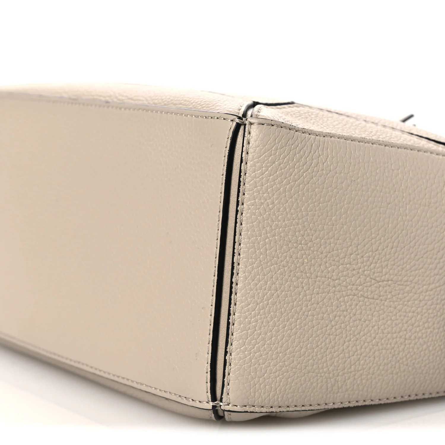 Grained Calfskin Small Puzzle Bag Sand - Image 10