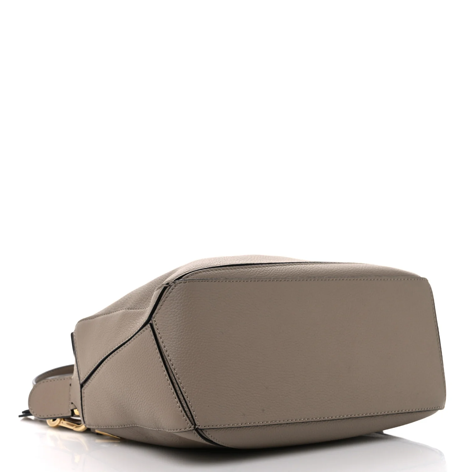 Grained Calfskin Small Puzzle Bag Sand - Image 4