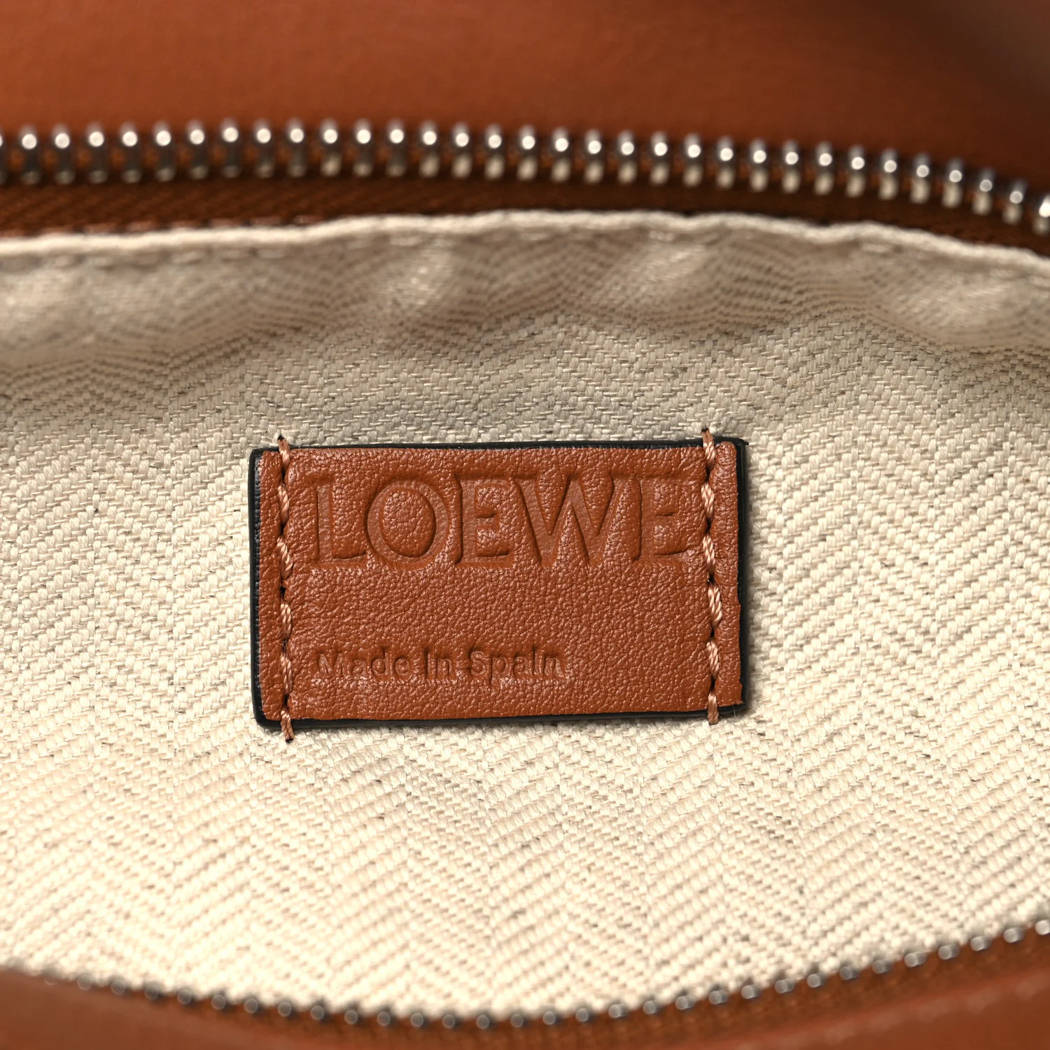 Grained Calfskin Small Puzzle Bag Tan - Image 6