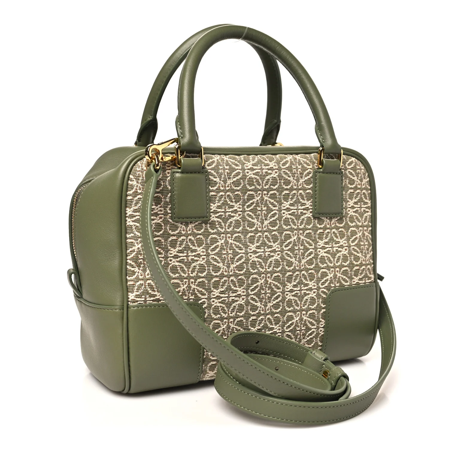 Jacquard Anagram Calfskin Amazona 19 Avocado Green - Image 3