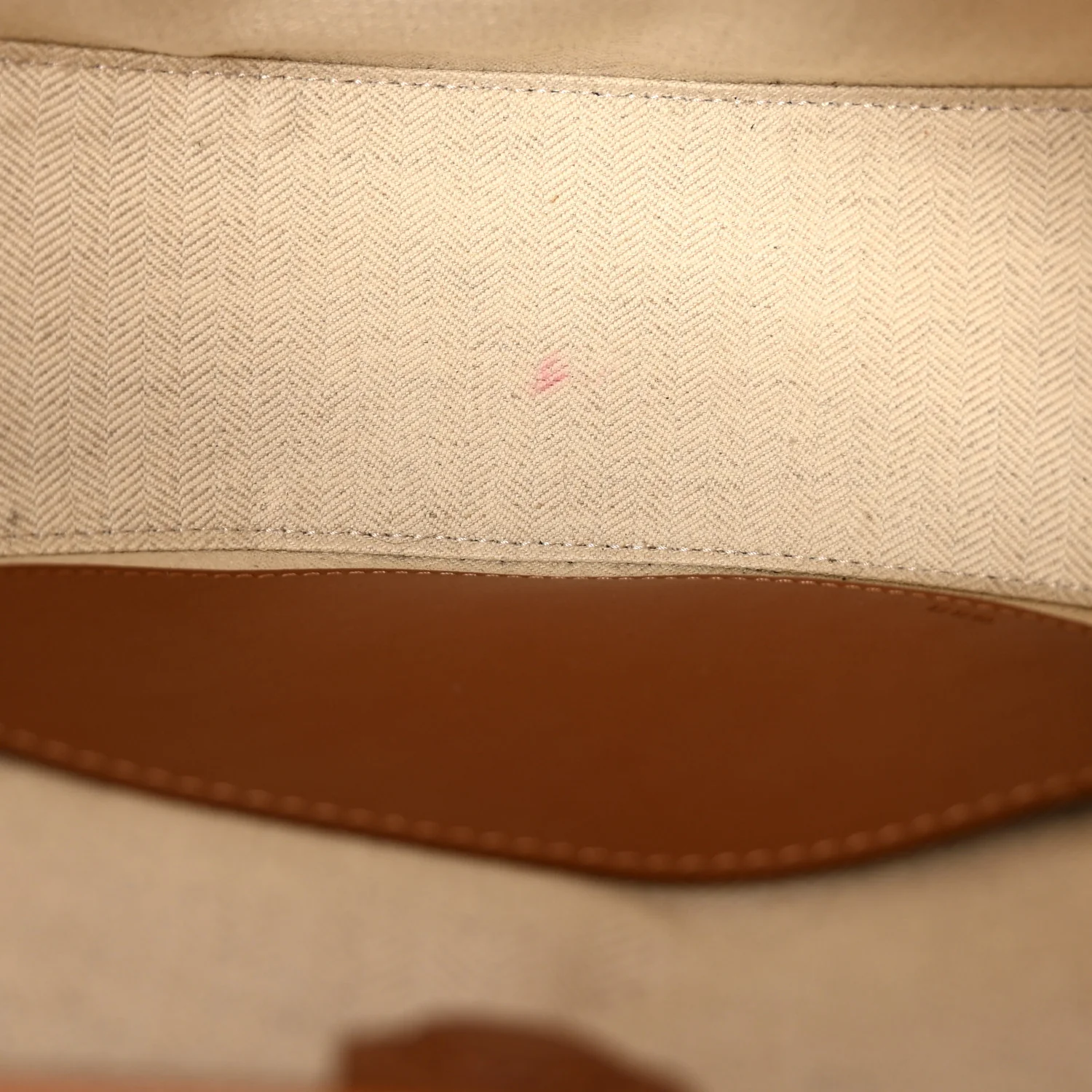Jacquard Anagram Calfskin Luna Bag Tan Pecan - Image 6
