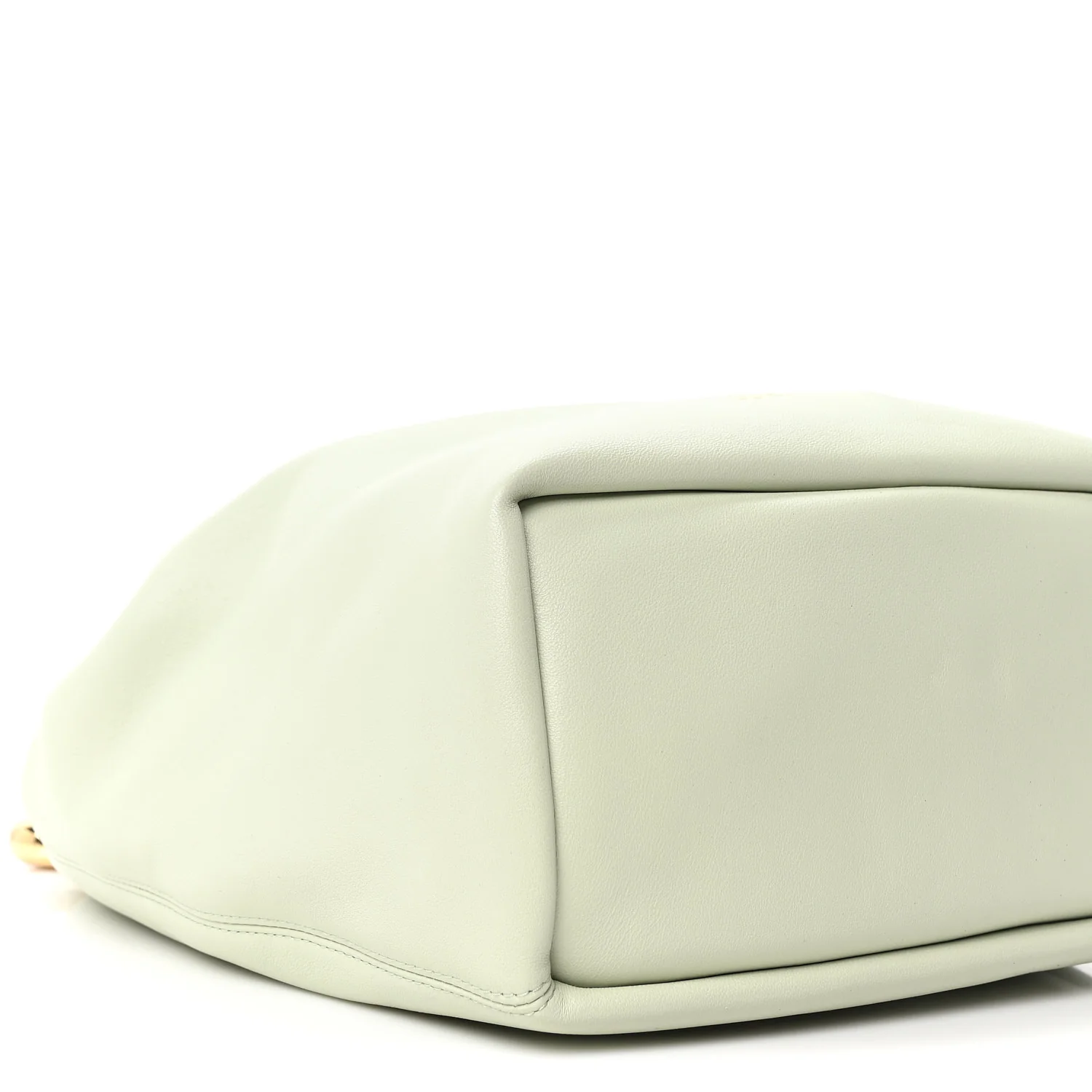 Mellow Nappa Lambskin Small Squeeze Bag Spring Jade - Image 8