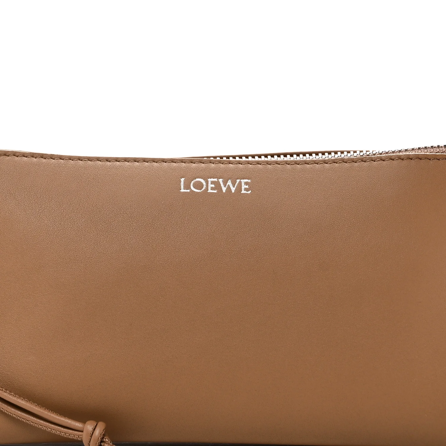 Nappa Calfskin Joya Pouch Mocha - Image 7