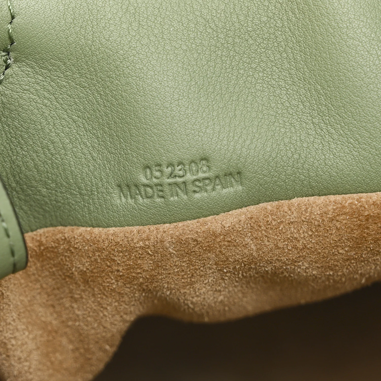 Nappa Flamenco Knot Clutch Rosemary - Image 7