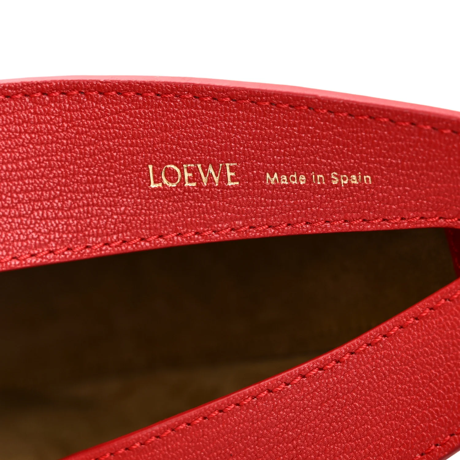 Satin Calfskin Jacquard Luna Bag Scarlet Red - Image 6