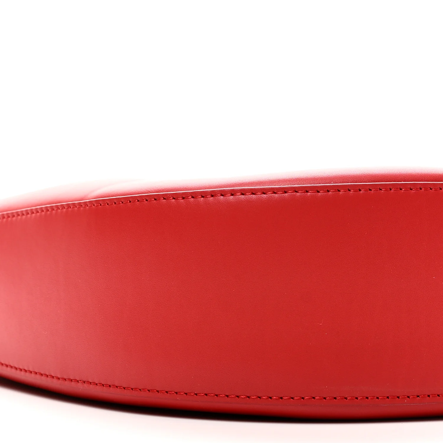 Satin Calfskin Jacquard Luna Bag Scarlet Red - Image 8