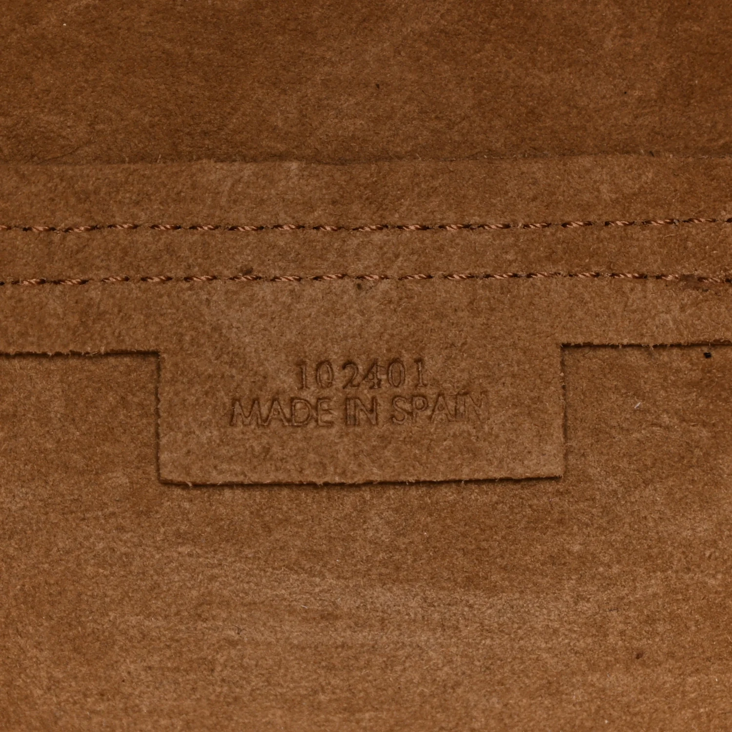 Shiny Calfskin Mini Puzzle Fold Tote Warm Desert - Image 7