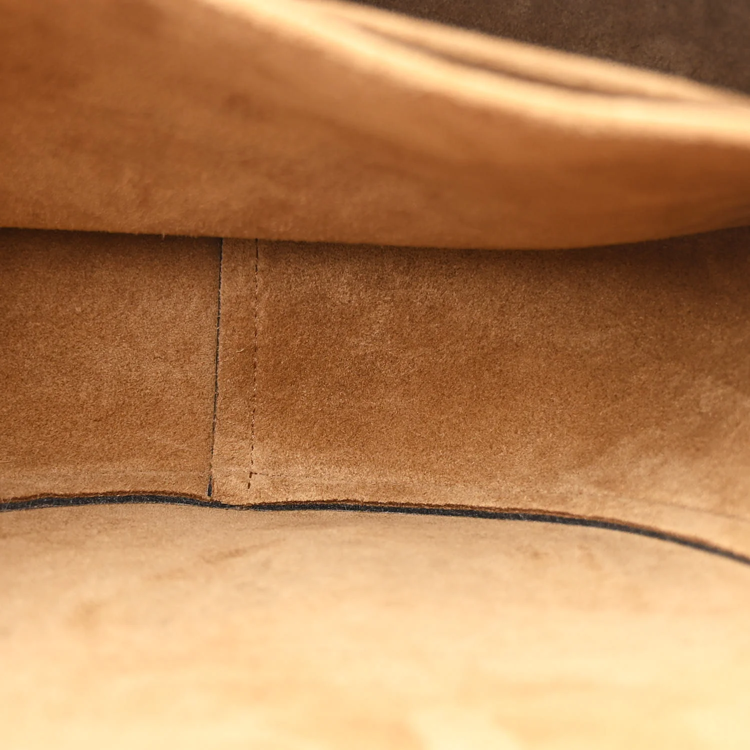 Soft Calfskin Jacquard Small Gate Crossbody Bag Sand - Image 6