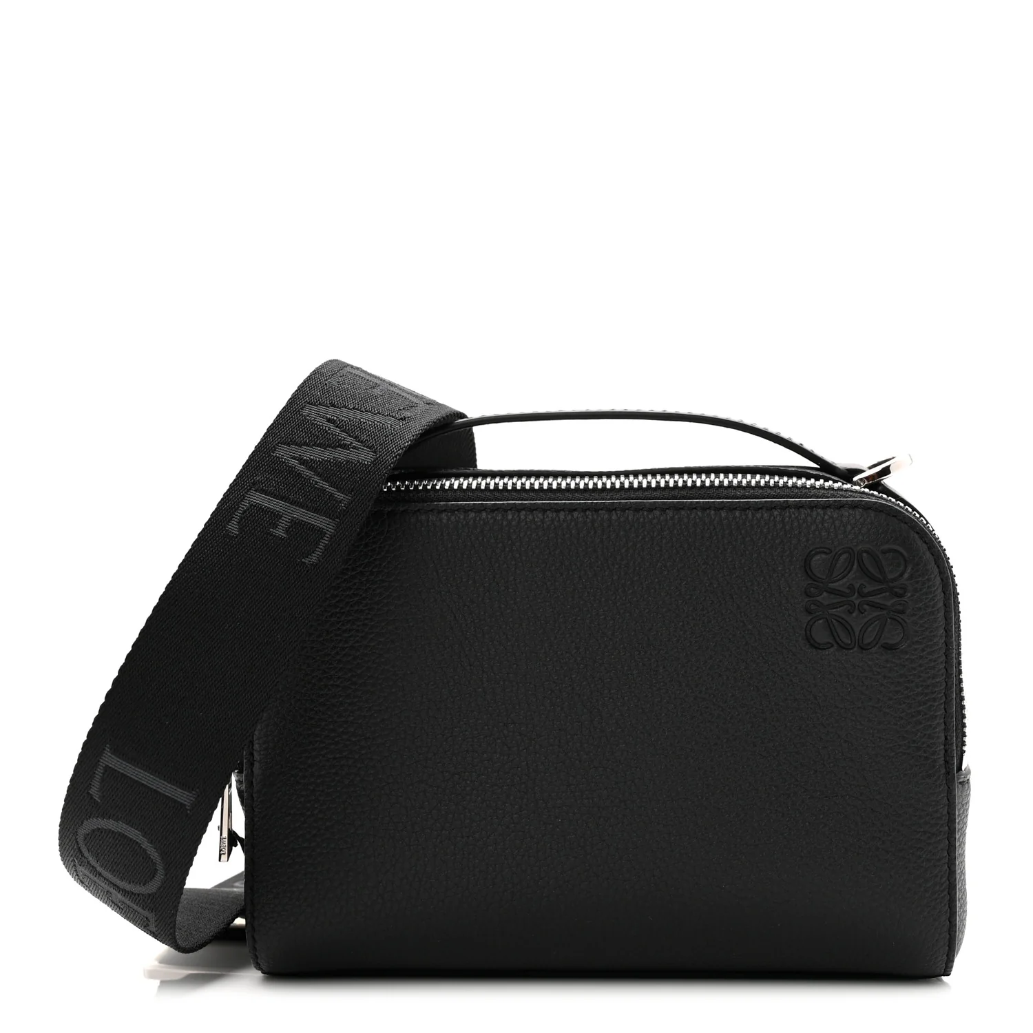 Soft Calfskin Mini Camera Bag Black