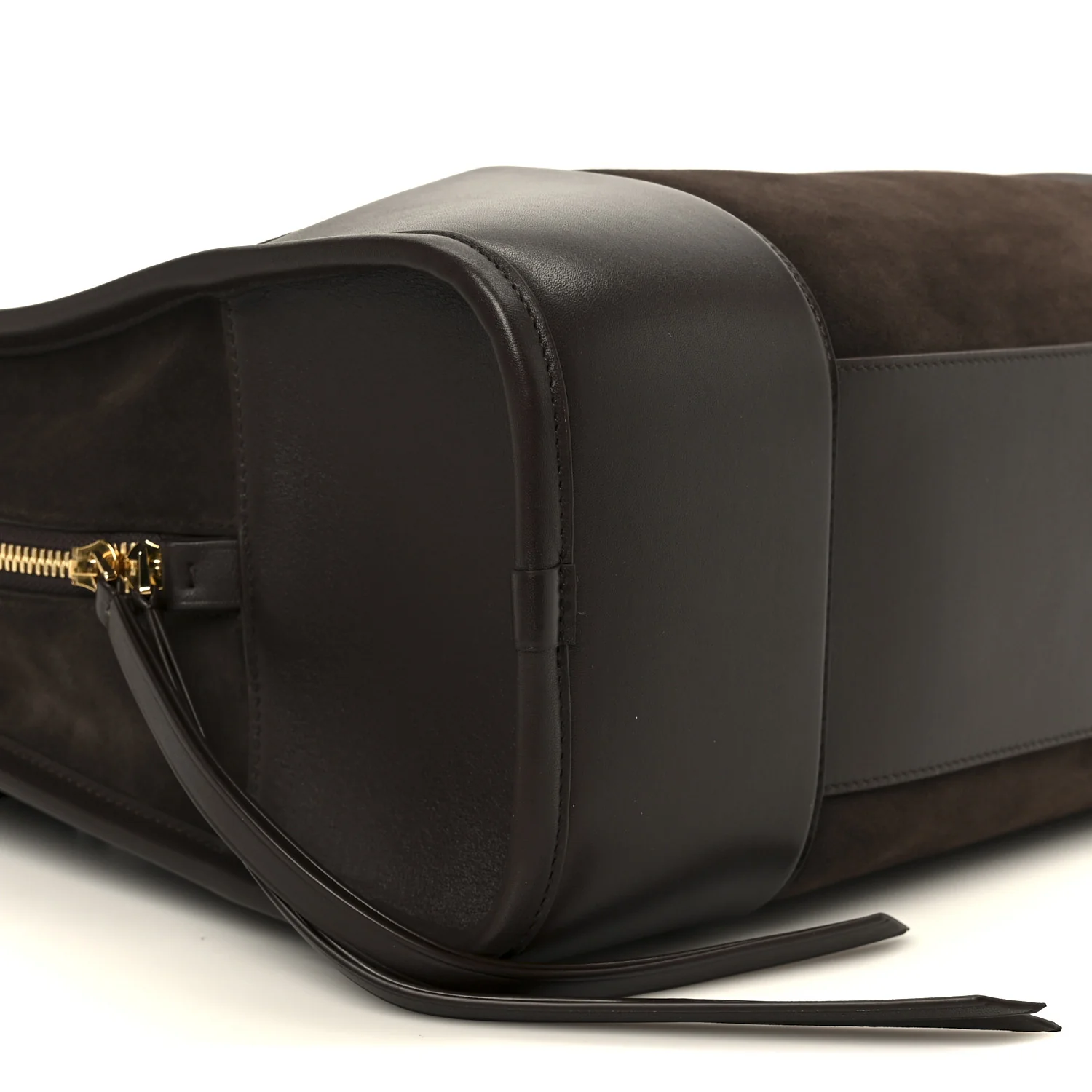 Suede Calfskin Large Amazona 180 Dark Chestnut - Image 10