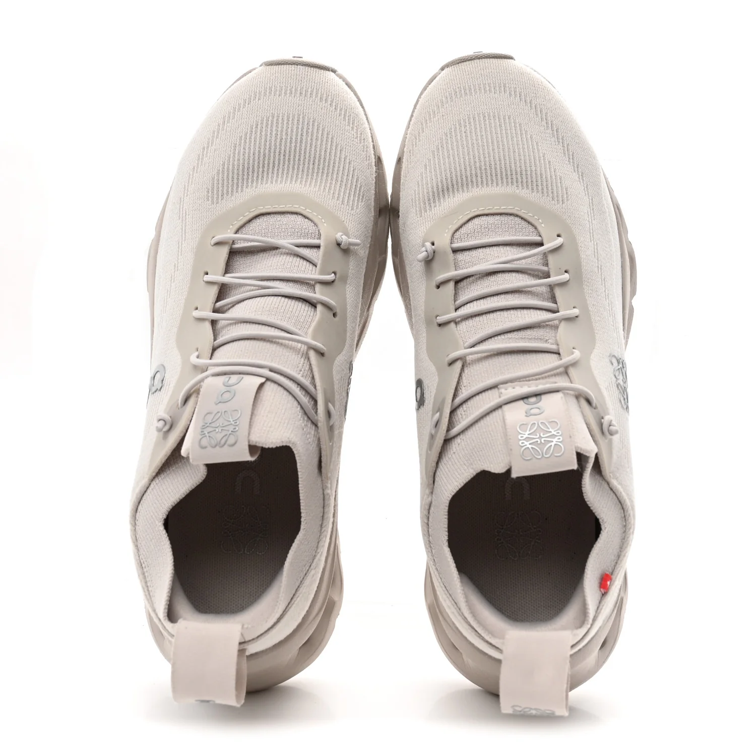 X ON Recycled Polyester Womens Cloudtilt Sneakers 38 Sand - Image 2