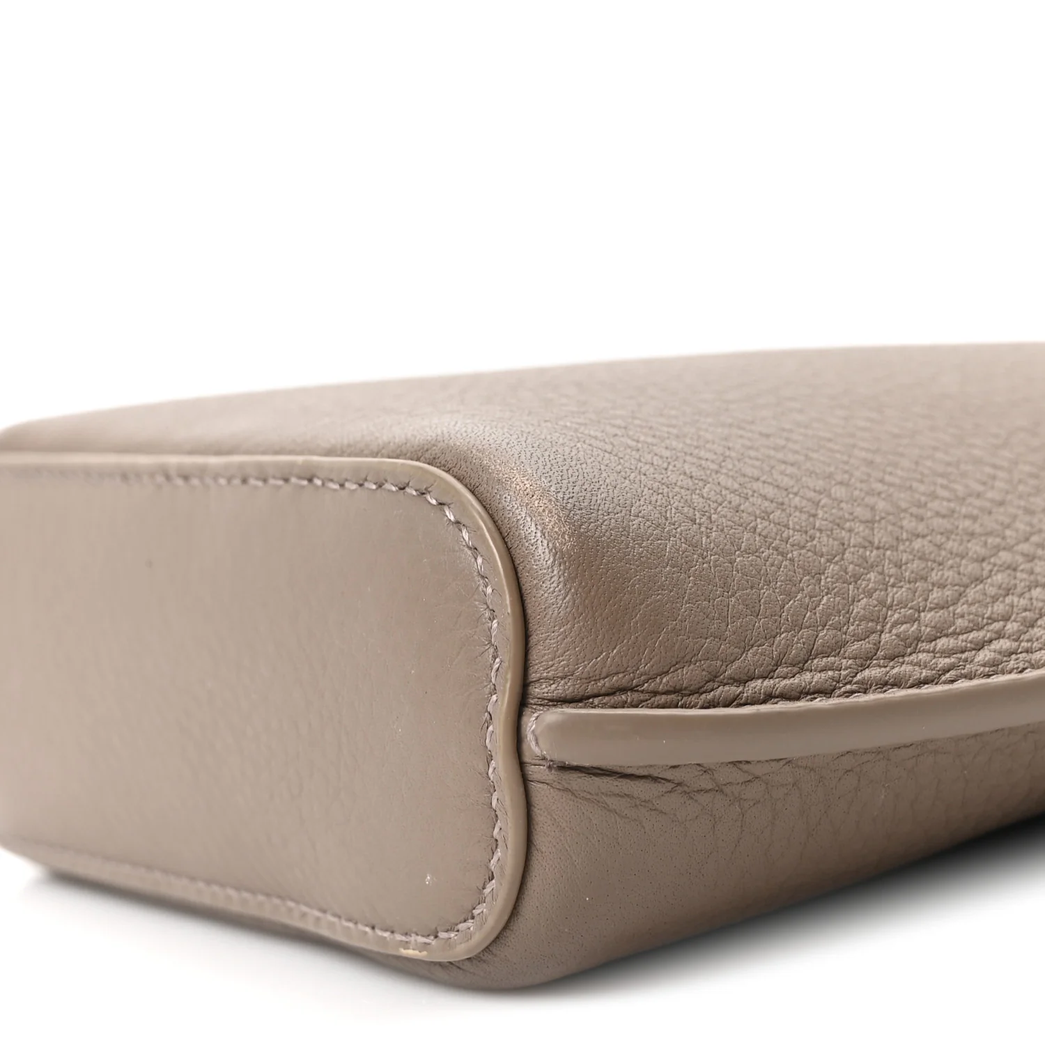 Grained Calfskin Bale Phone Case Warm Mastic - Image 8