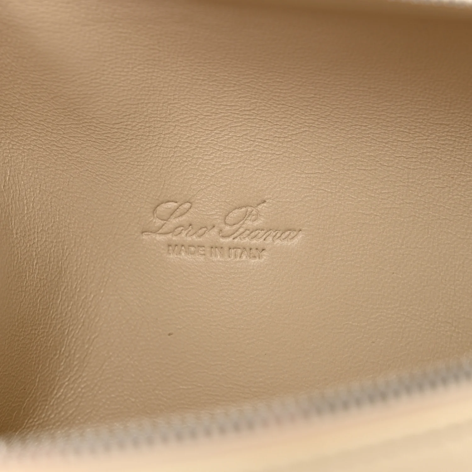 Grained Calfskin L19 Extra Pocket Pouch Whisper White - Image 6