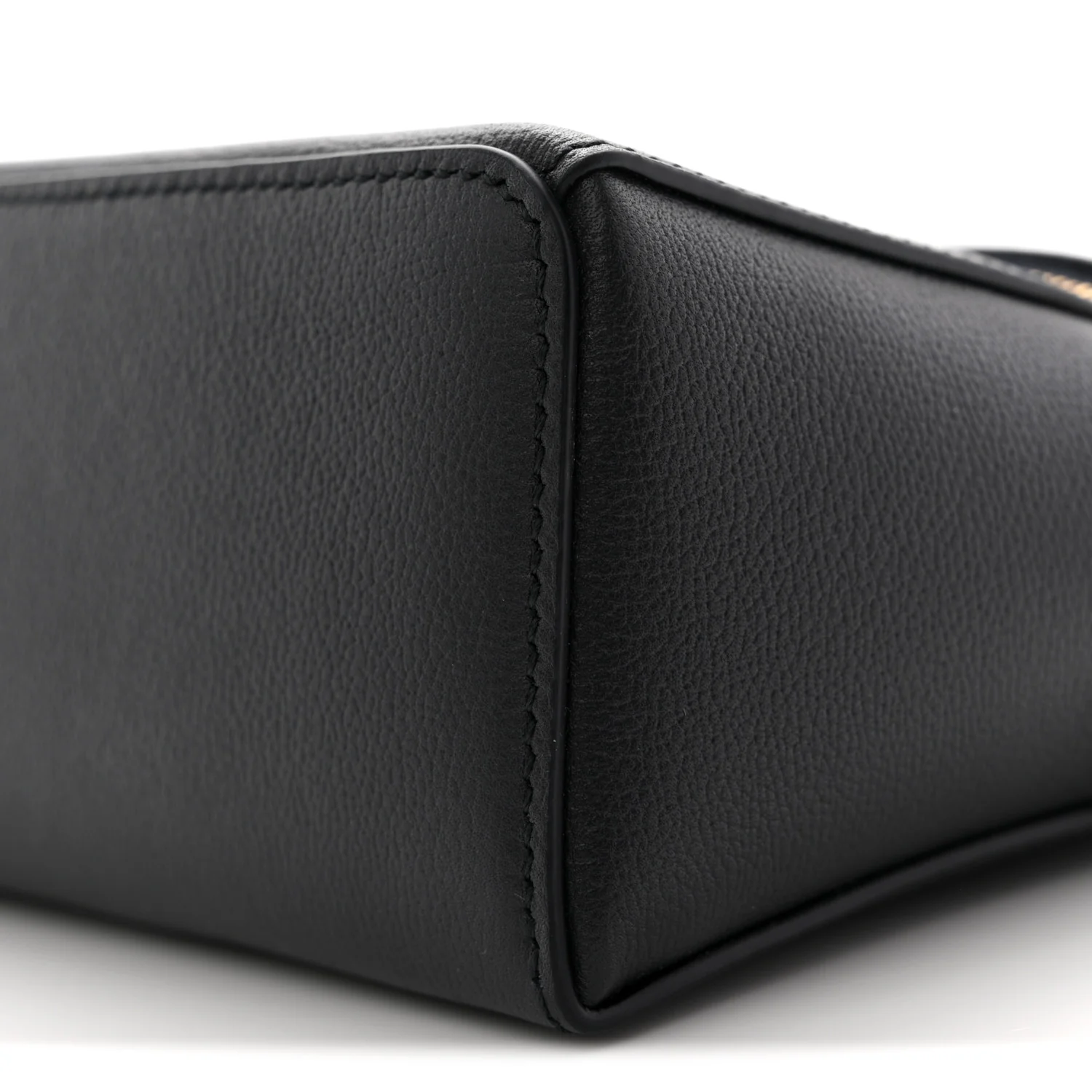 Grained Calfskin L23 Extra Bag  Blue Navy Sun Gold - Image 10