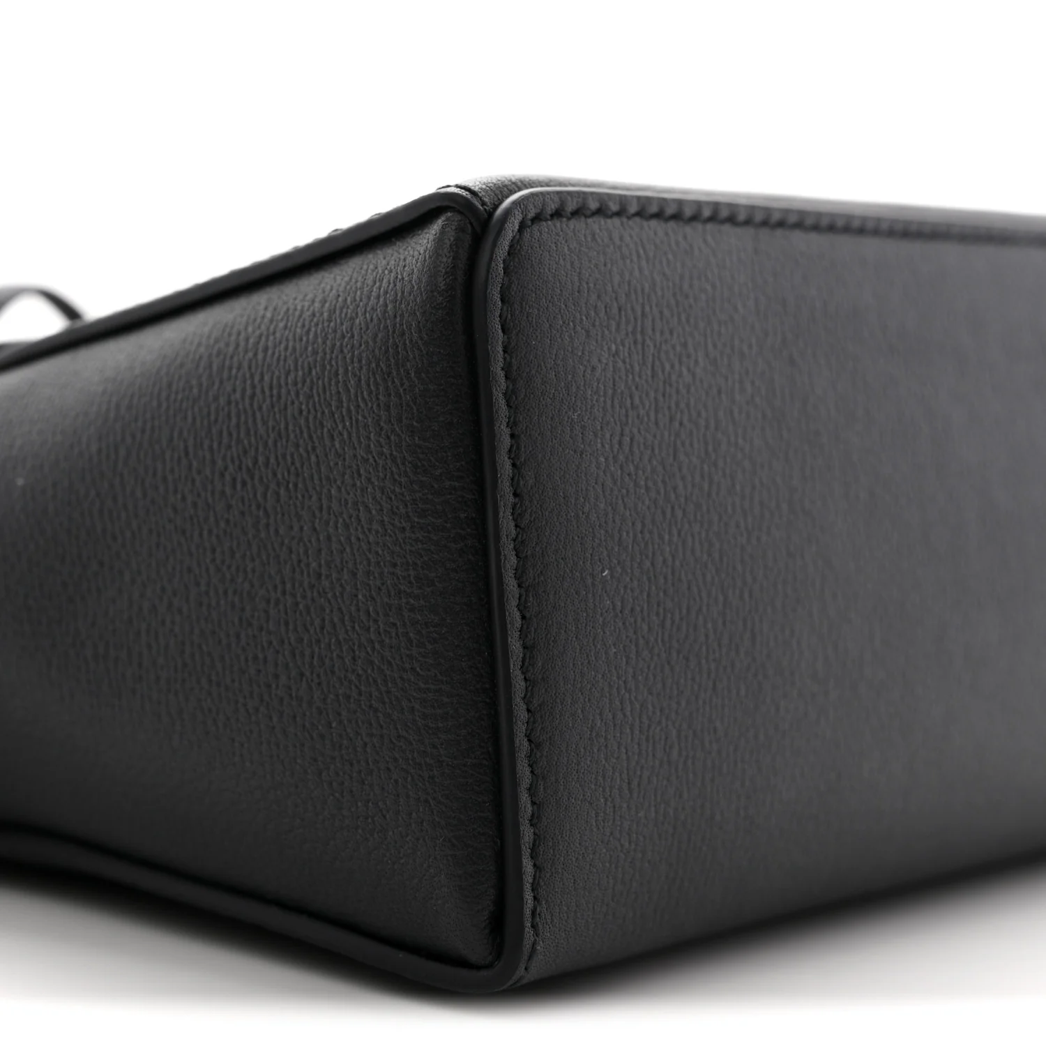 Grained Calfskin L23 Extra Bag  Blue Navy Sun Gold - Image 9