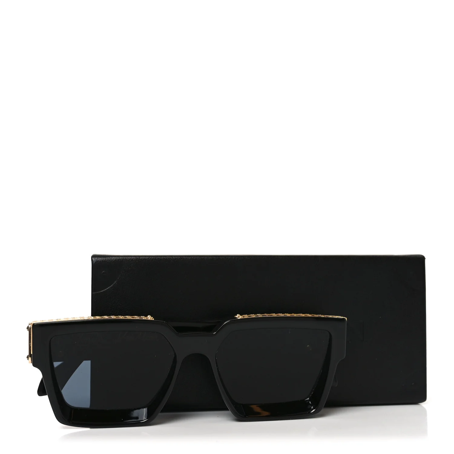 Acetate 1.1 Millionaires Sunglasses Z1165W Black - Image 7