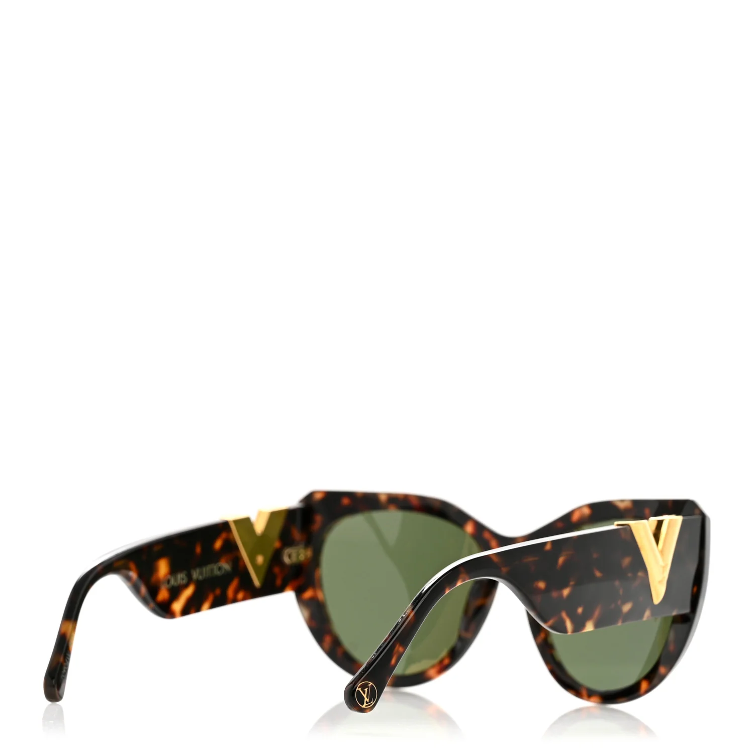 Acetate My Fair Lady Sunglasses Z0904W Tortoise - Image 4