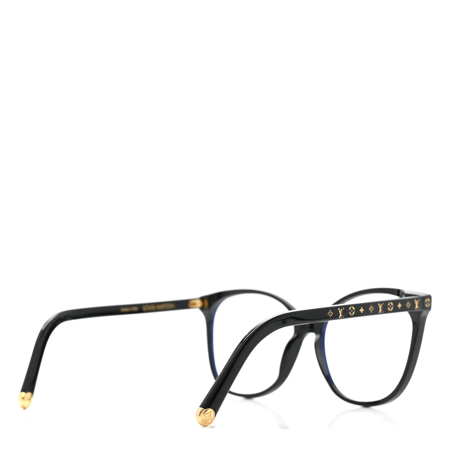 Acetate My Monogram Anti-Blue Light Sunglasses Z1842E Black - Image 4
